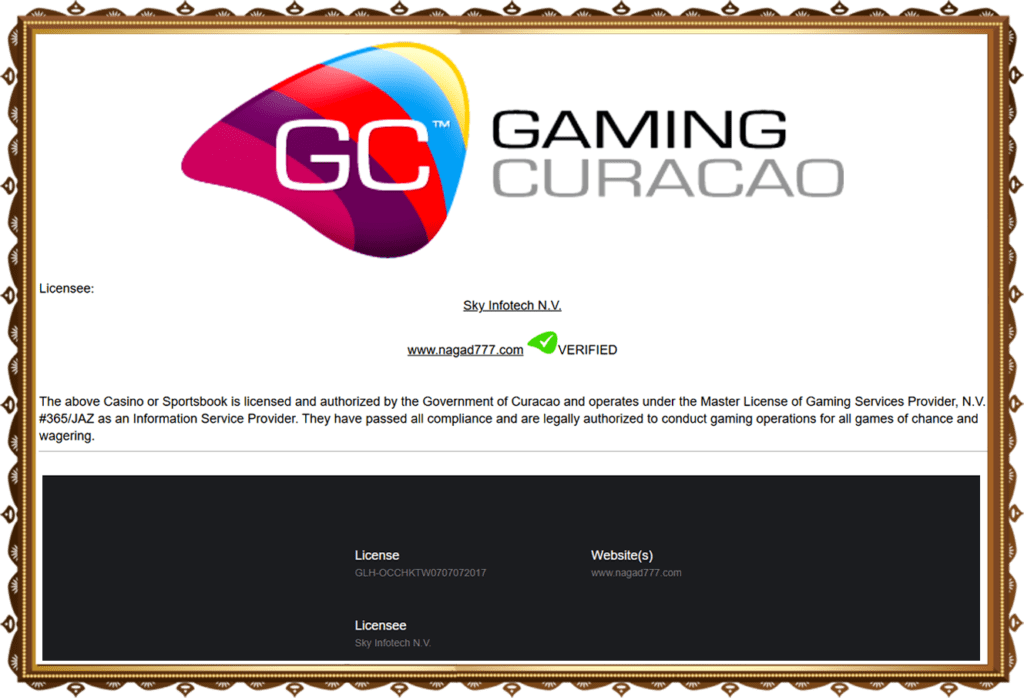 nagad777-certificate-gambling-certificate